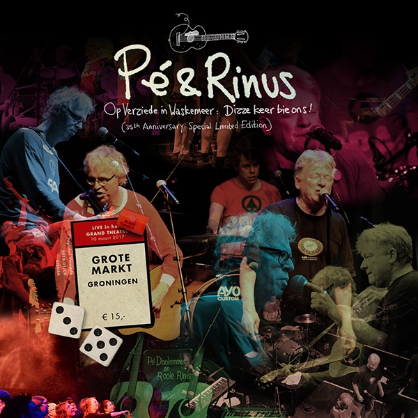 Nieuw: Pé & Rinus live @Grand Theatre, 10 maart 2017, nu online!